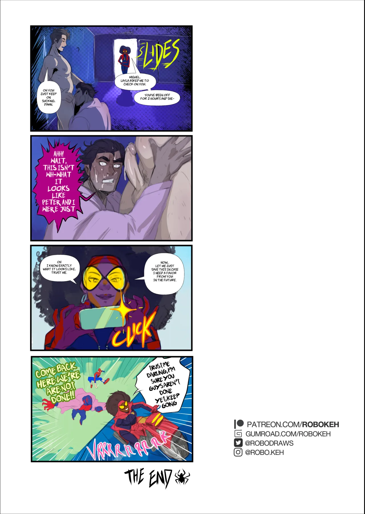 Spiderdads porn comic picture 11