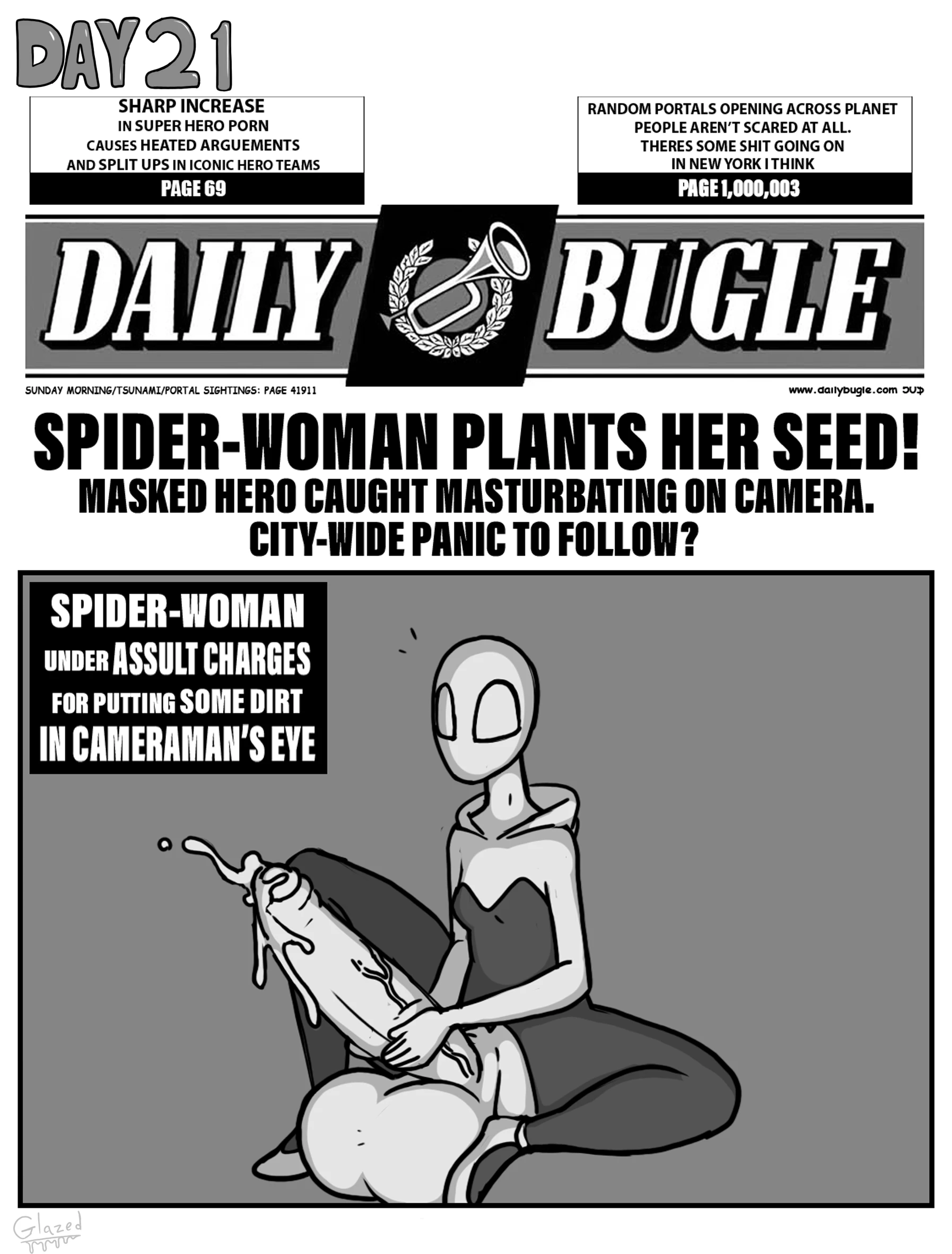 SpiderGwen NNN Conclusion porn comic picture 22