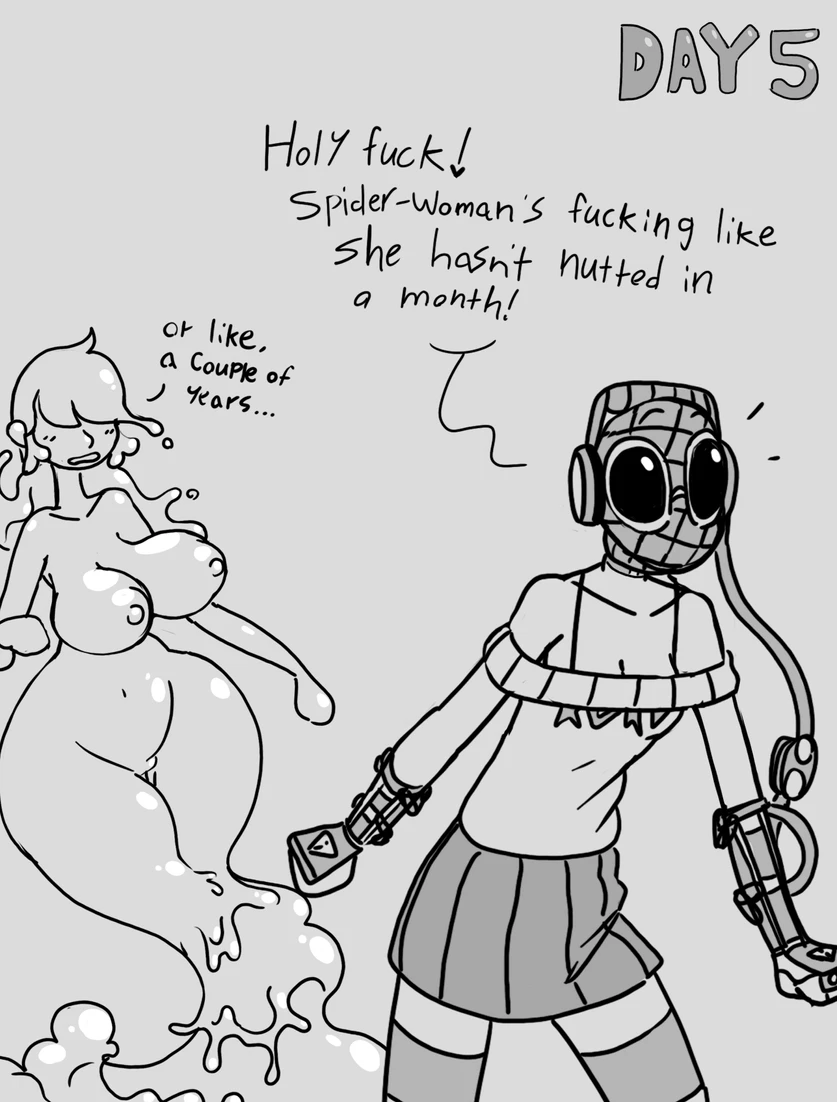 SpiderGwen NNN Conclusion porn comic picture 36