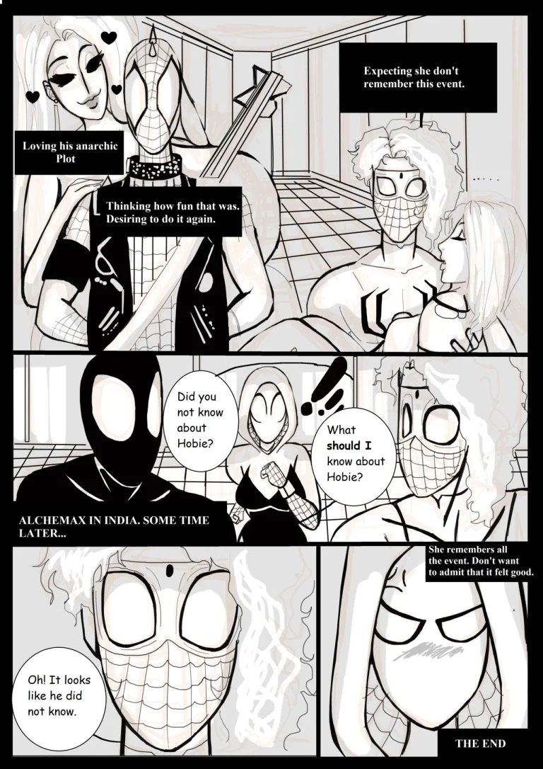 Spiderman: Across the horni- verse porn comic picture 28