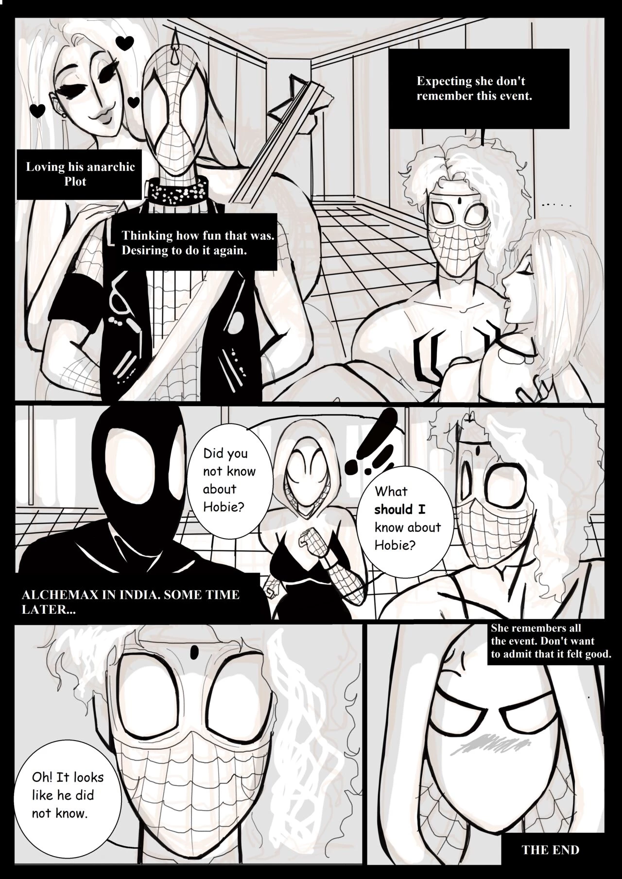 Spiderman: Across the horni- verse porn comic picture 28
