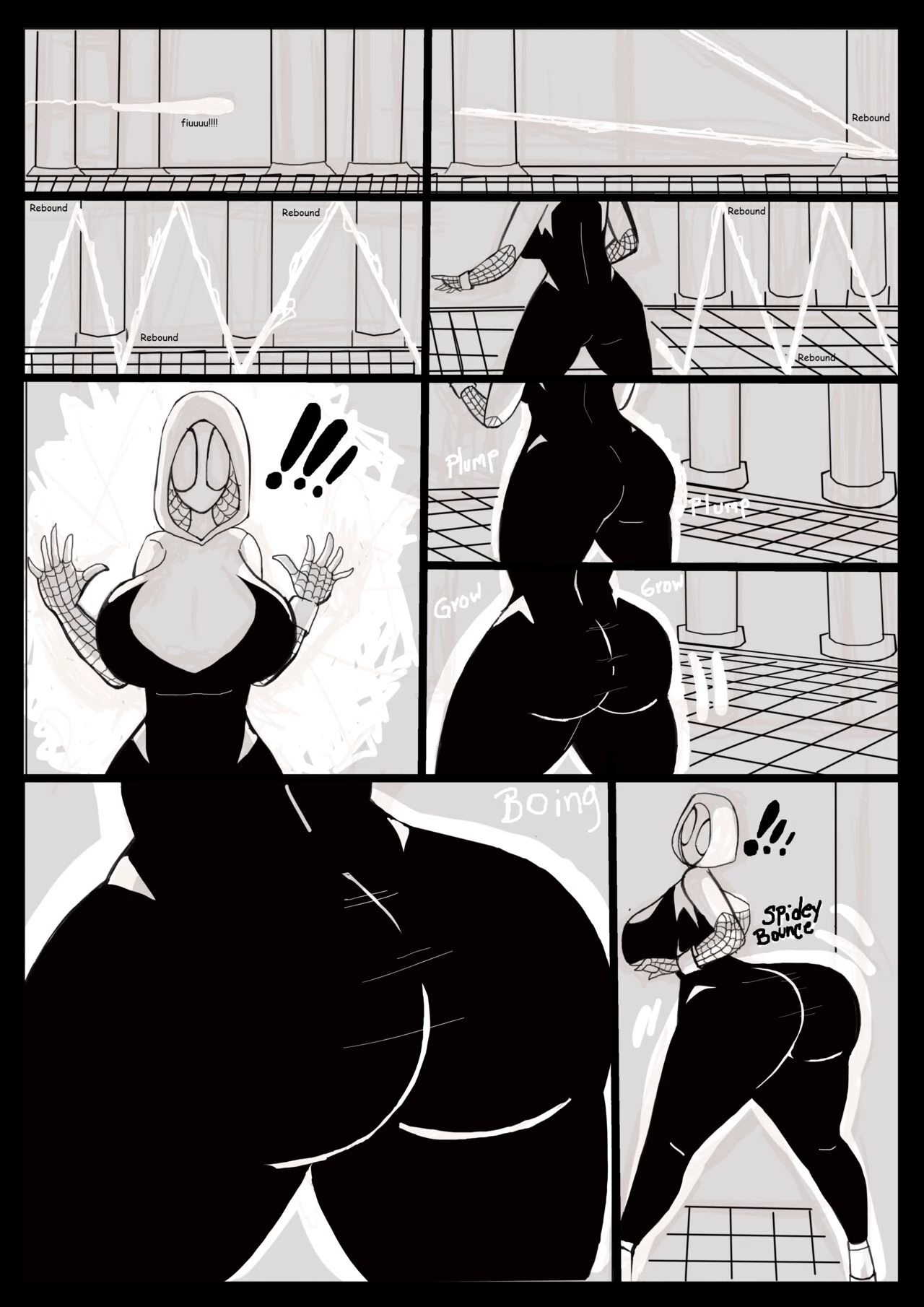 Spiderman: Across the horni- verse porn comic picture 9