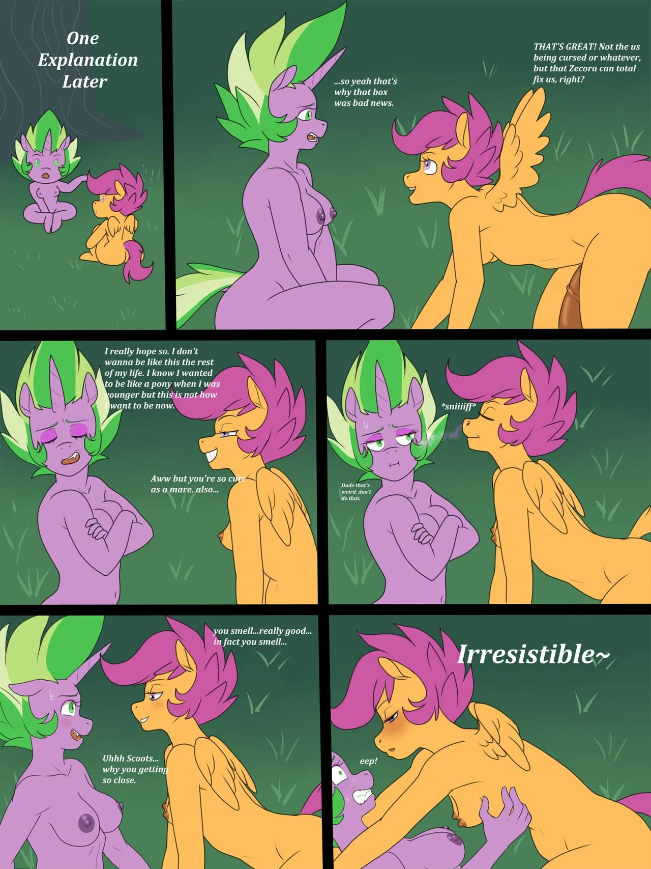 Spike's Curse porn comic picture 13