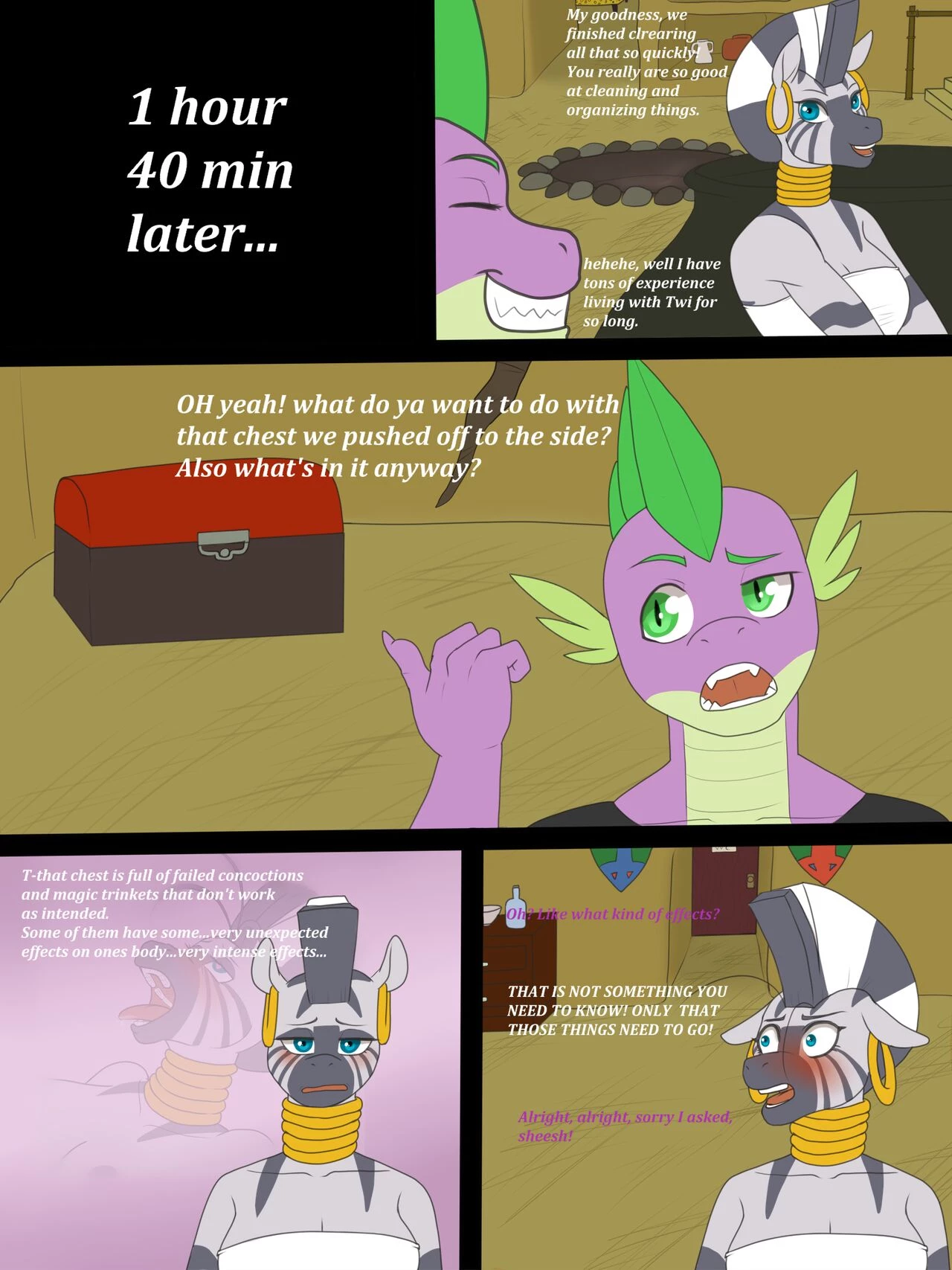 Spike's Curse porn comic picture 2