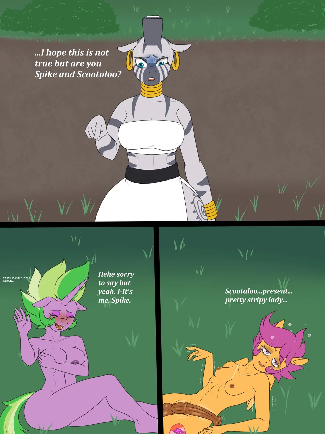 Spike's Curse porn comic picture 20