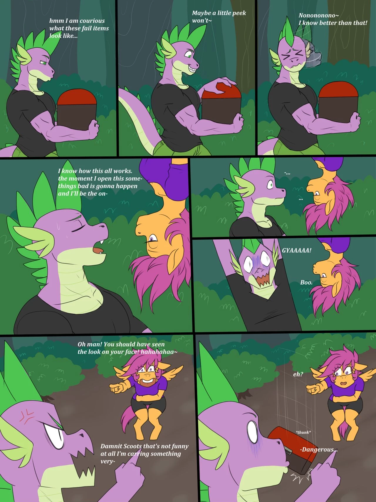 Spike's Curse porn comic picture 5