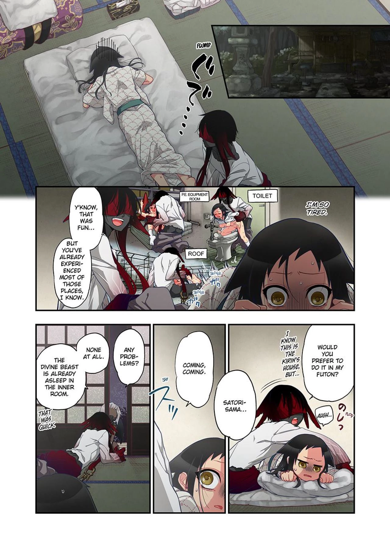 Spirits Overflowing Within Me 2| Onaka ni Ippai, Ayakashi no Tane 2 porn comic picture 125
