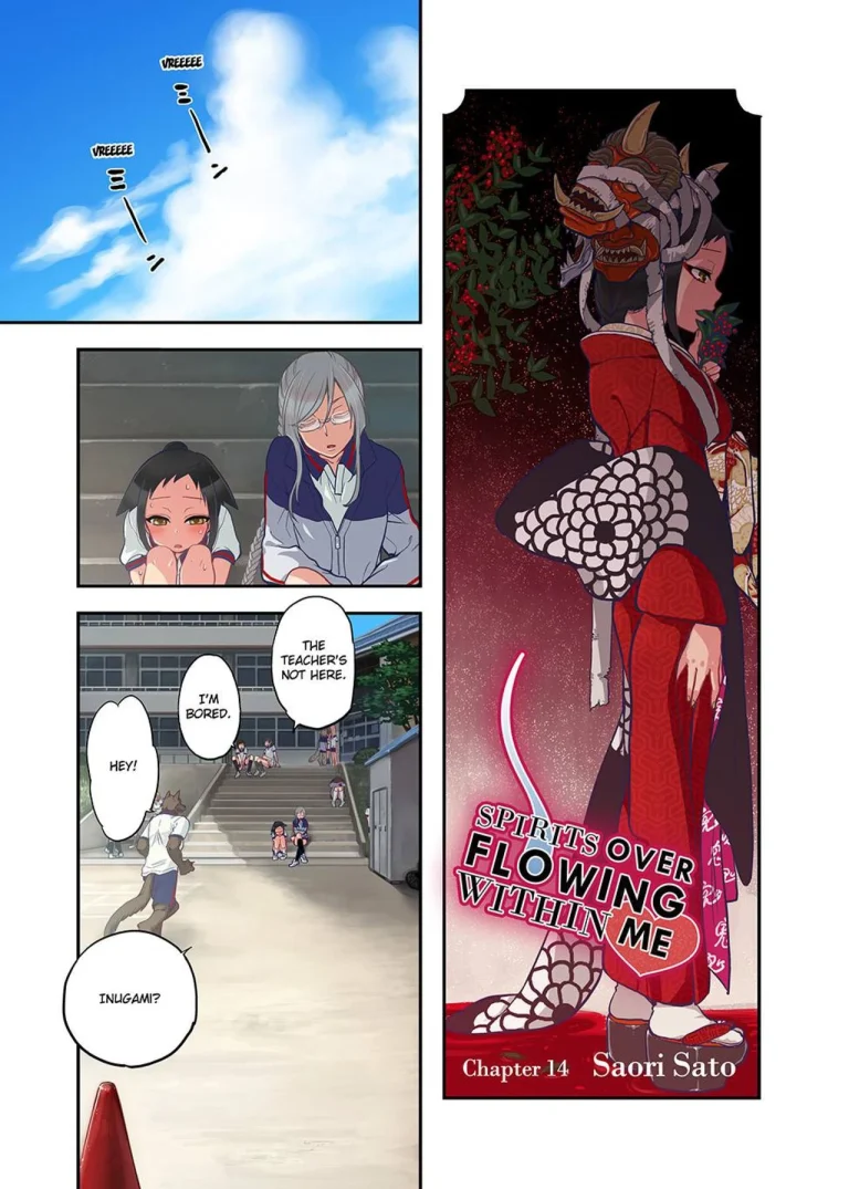 Spirits Overflowing Within Me 2| Onaka ni Ippai, Ayakashi no Tane 2 porn comic picture 14
