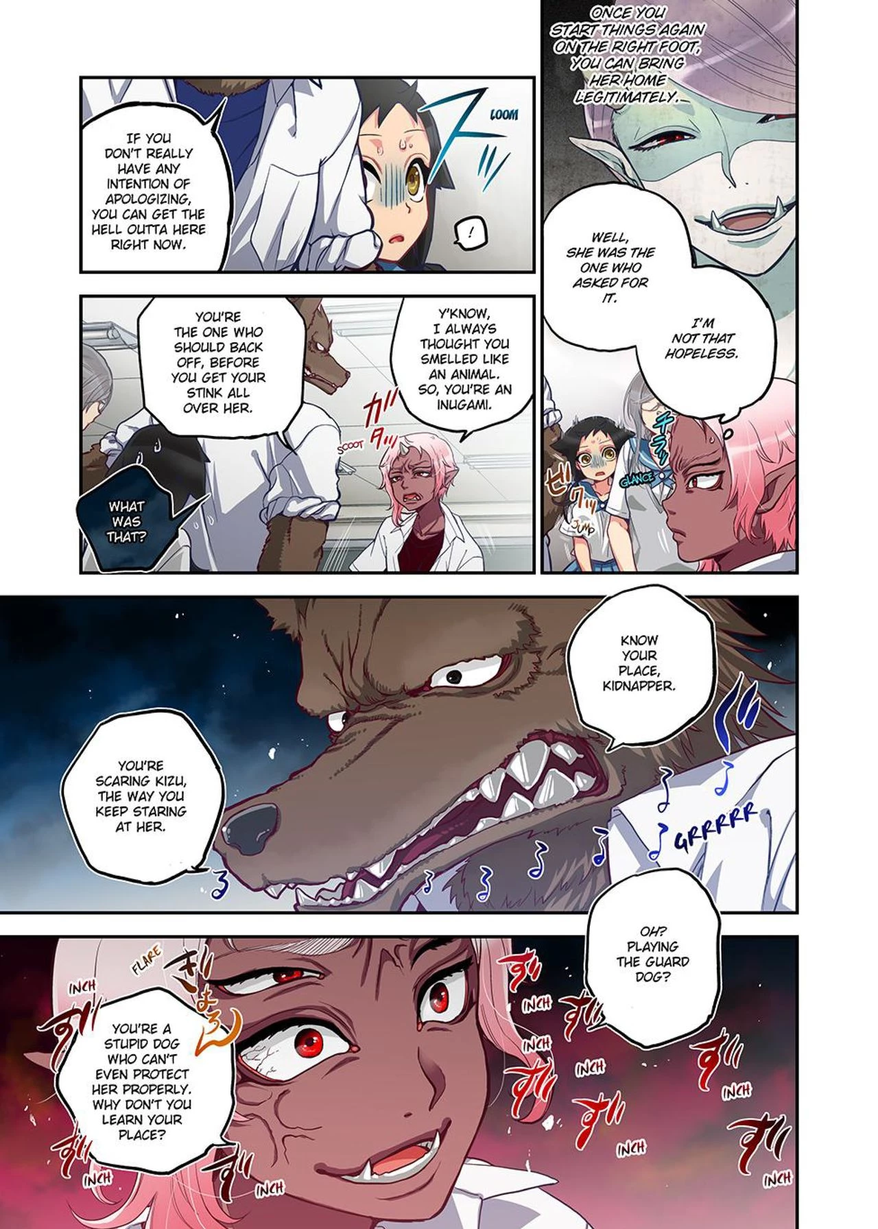 Spirits Overflowing Within Me 2| Onaka ni Ippai, Ayakashi no Tane 2 porn comic picture 4