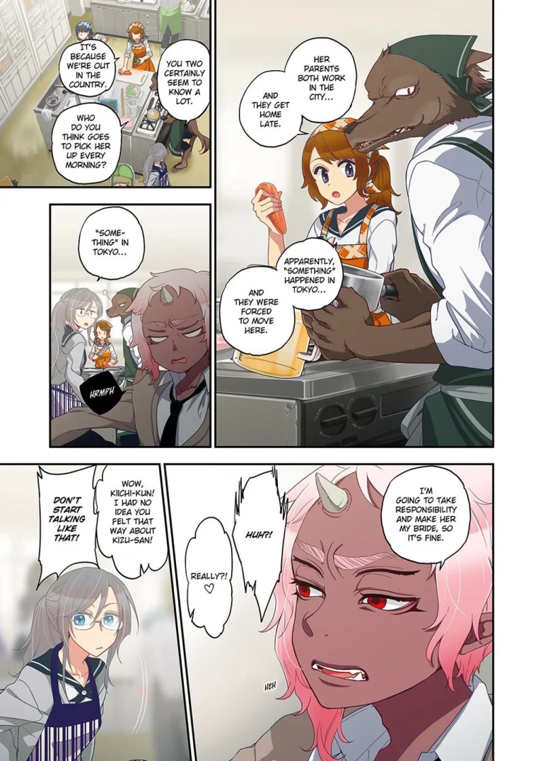 Spirits Overflowing Within Me 2| Onaka ni Ippai, Ayakashi no Tane 2 porn comic picture 84