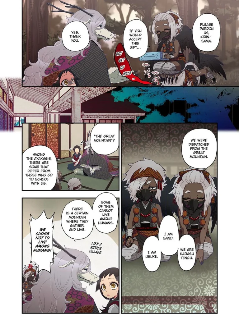 Spirits Overflowing Within Me 2| Onaka ni Ippai, Ayakashi no Tane 2 porn comic picture 91