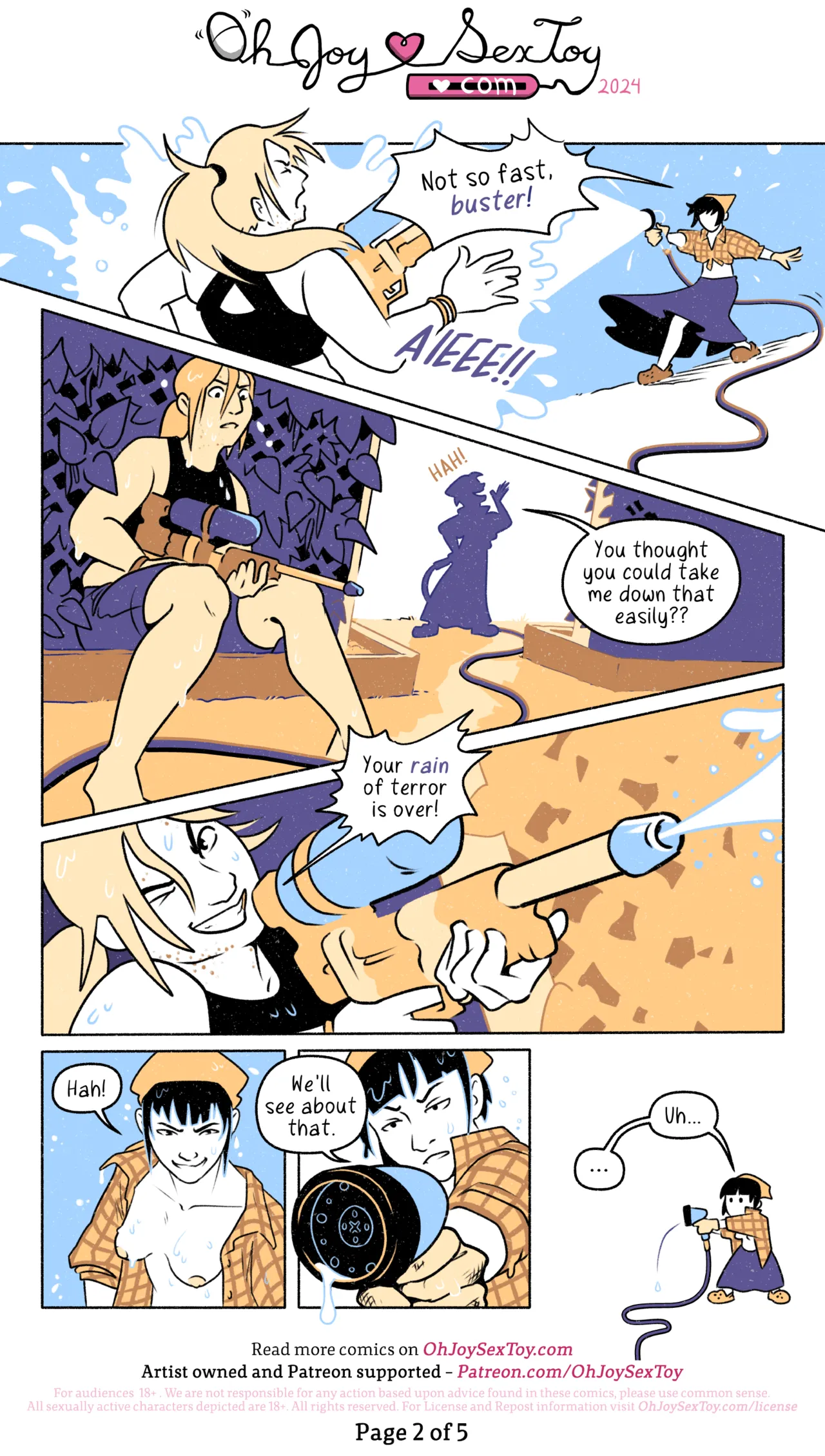 Splash Damage porn comic picture 2