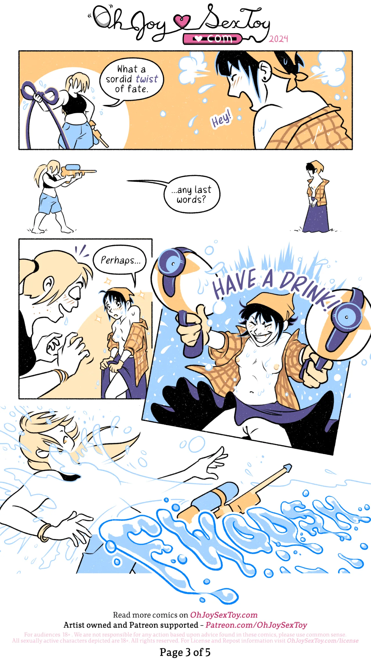 Splash Damage porn comic picture 3