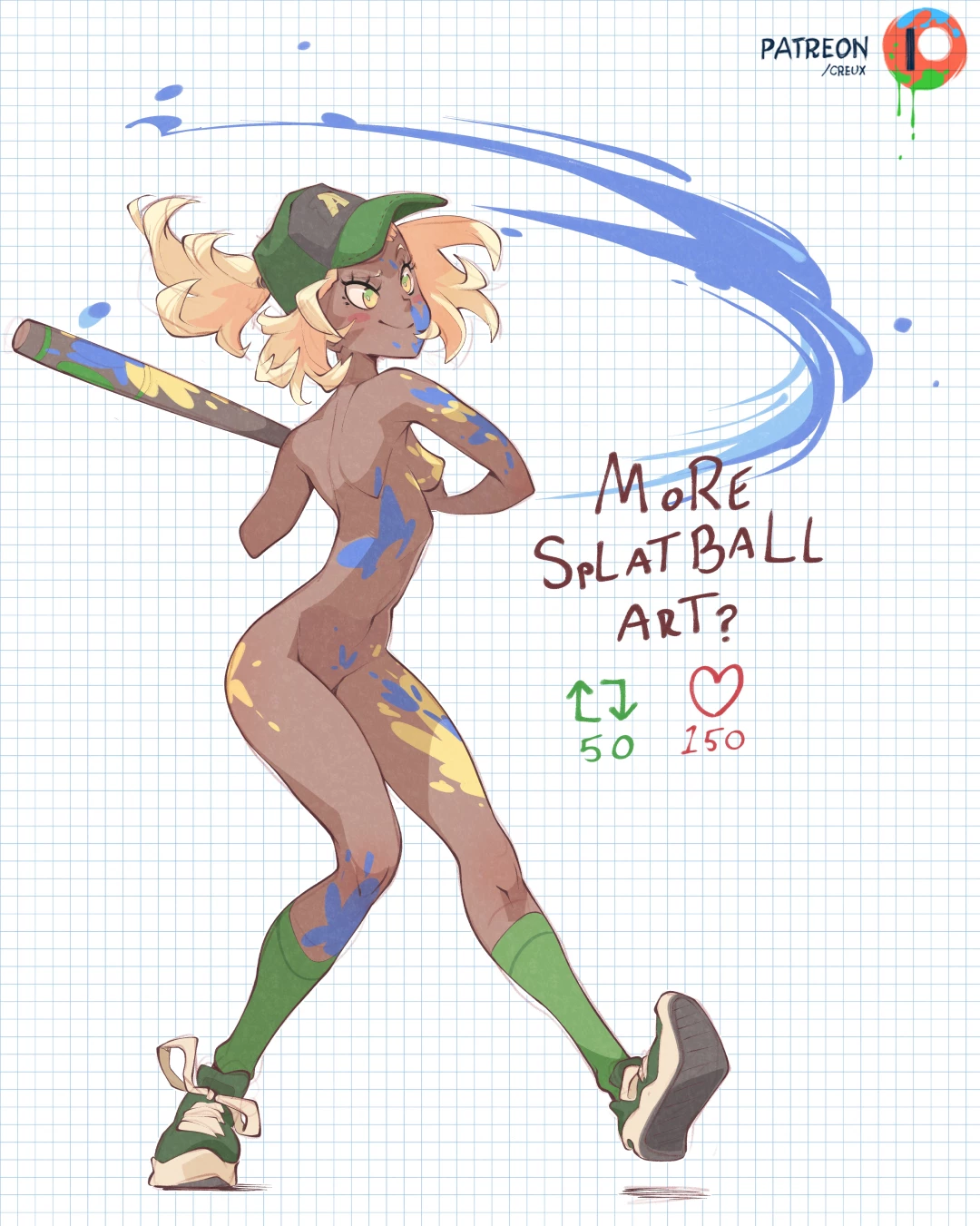 Splatball porn comic picture 22