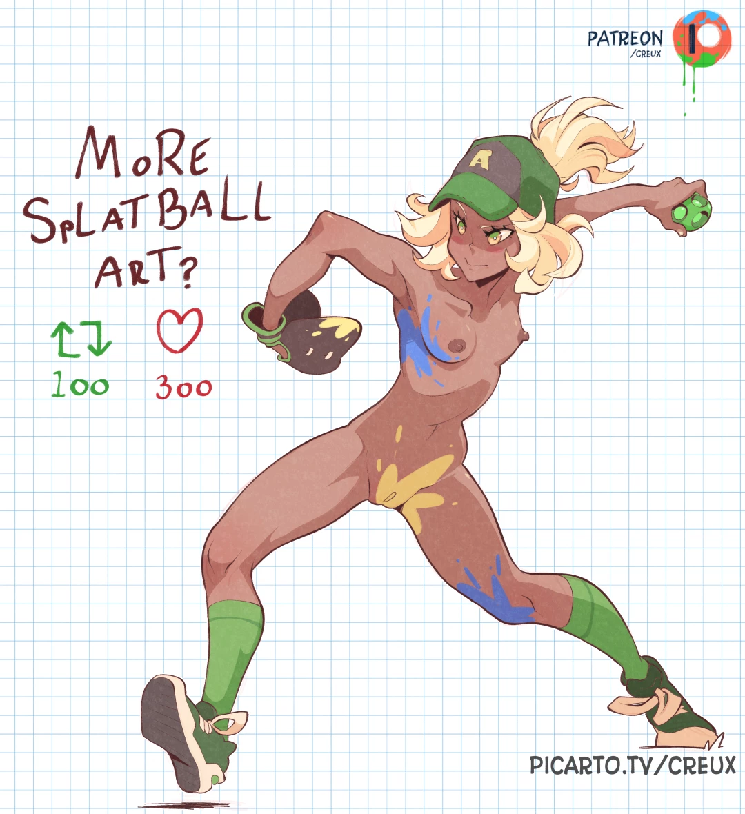 Splatball porn comic picture 26