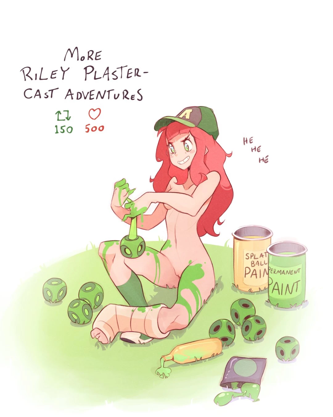 Splatball porn comic picture 38