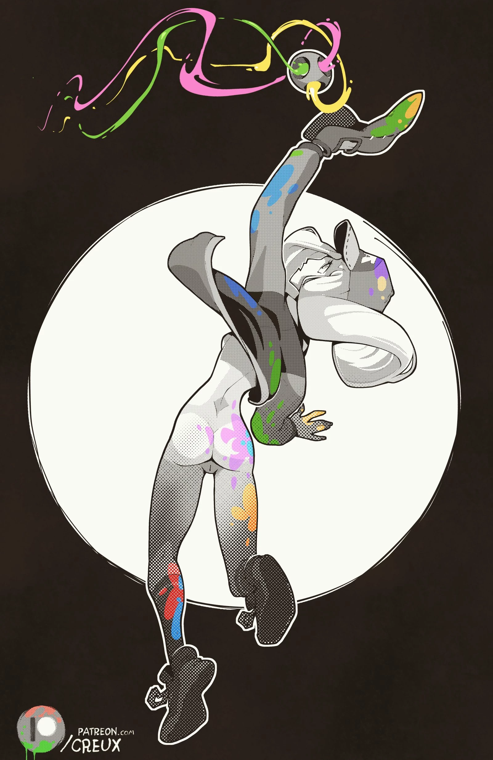 Splatball porn comic picture 44