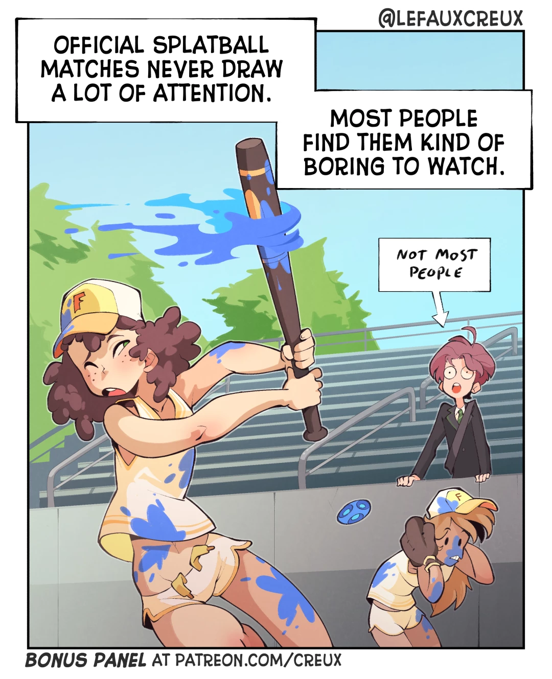 Splatball porn comic picture 5