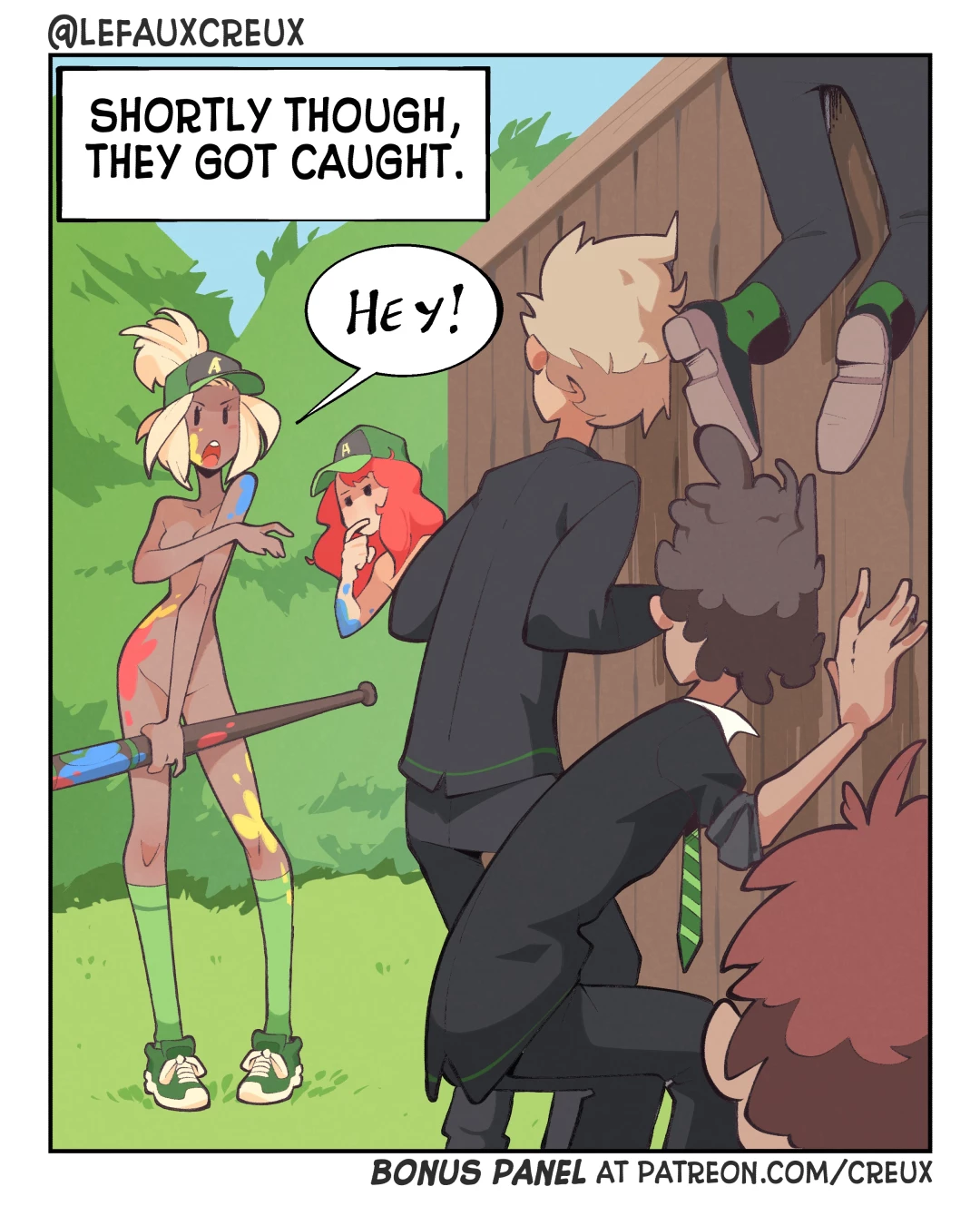 Splatball porn comic picture 9