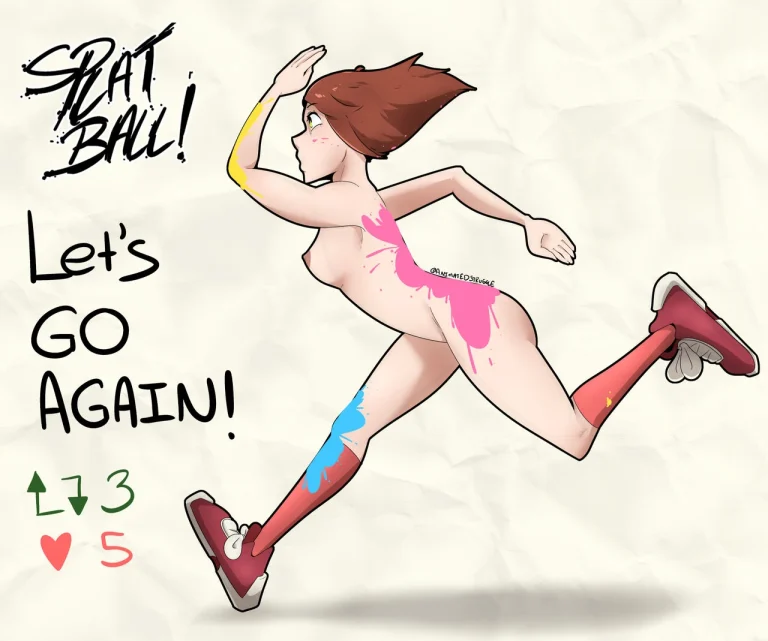 Splatball strip games porn comic picture 28