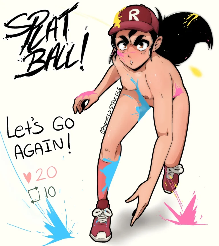Splatball strip games porn comic picture 5