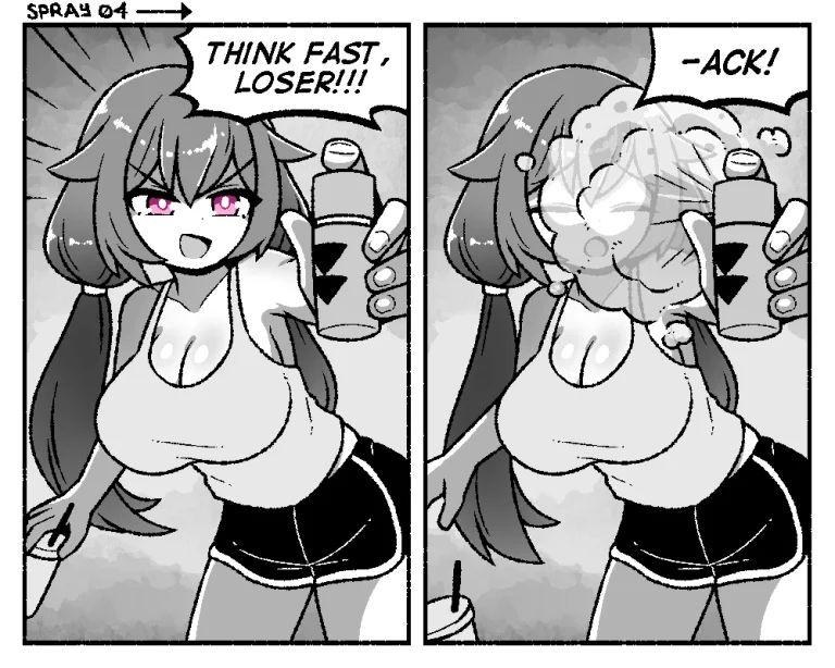 Spray porn comic picture 4