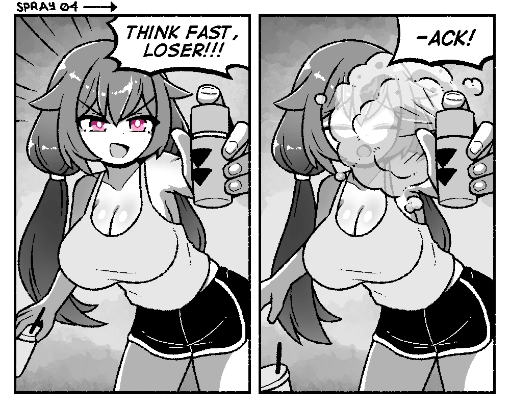 Spray porn comic picture 4