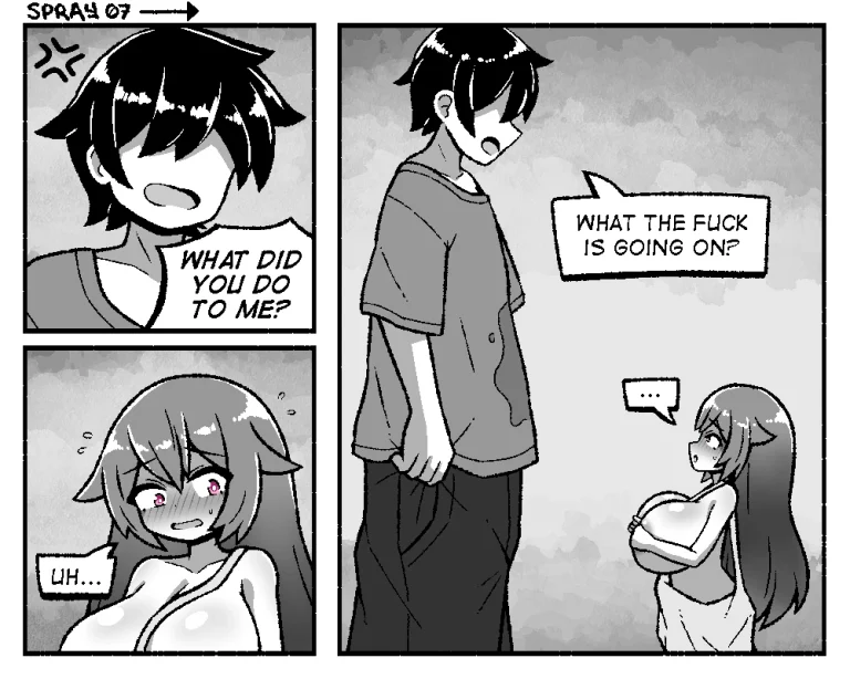 Spray porn comic picture 7