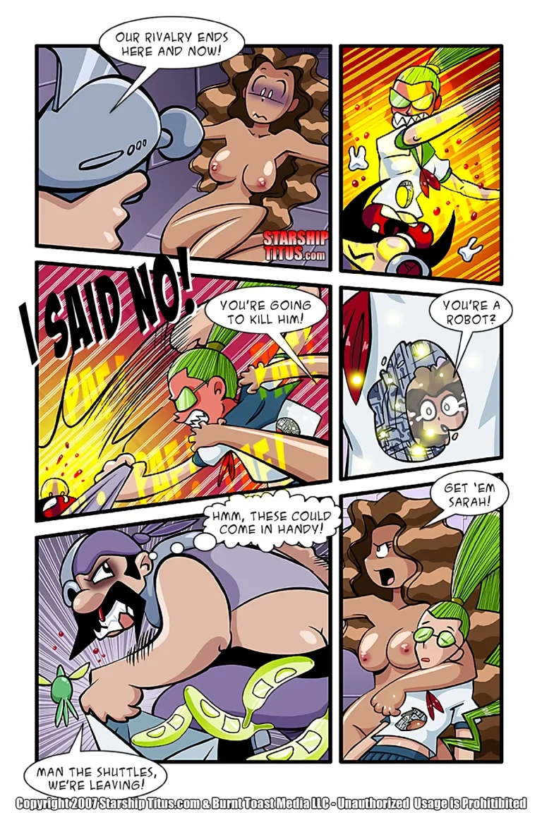 Starship Titus 10 - Back to the Future porn comic picture 20