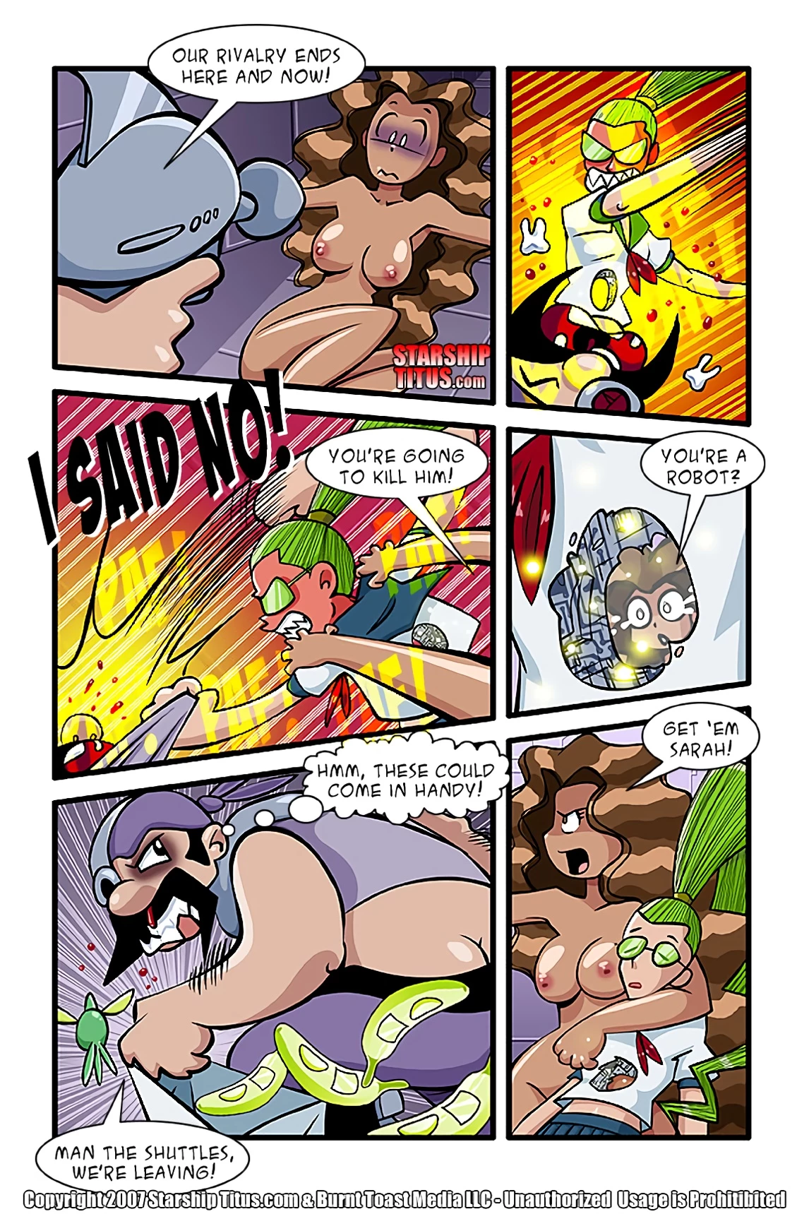Starship Titus 10 - Back to the Future porn comic picture 20