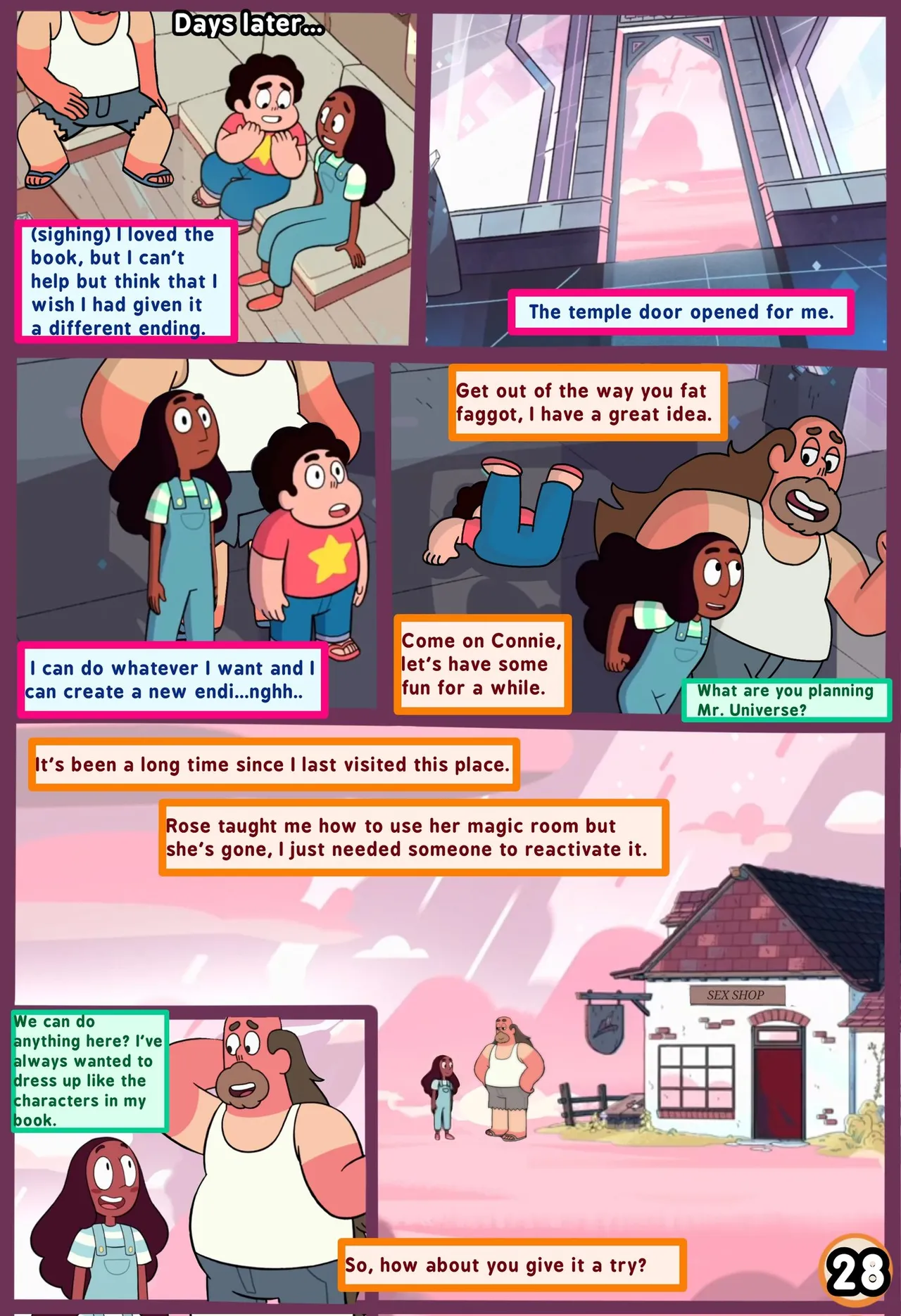 Steven Cuckniverse porn comic picture 29