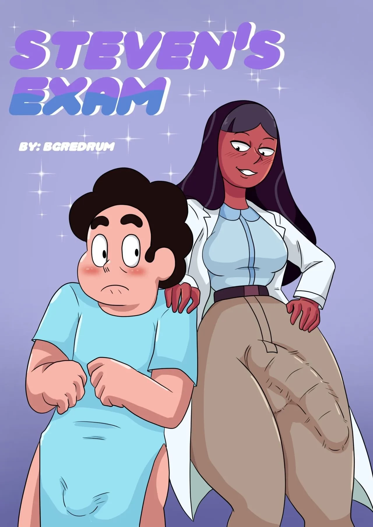 Steven's Exam porn comic picture 1