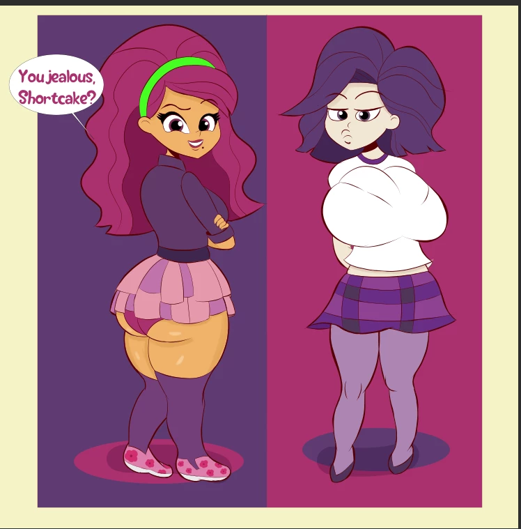 Strawberry Shortstack Sex in the Big City porn comic picture 4