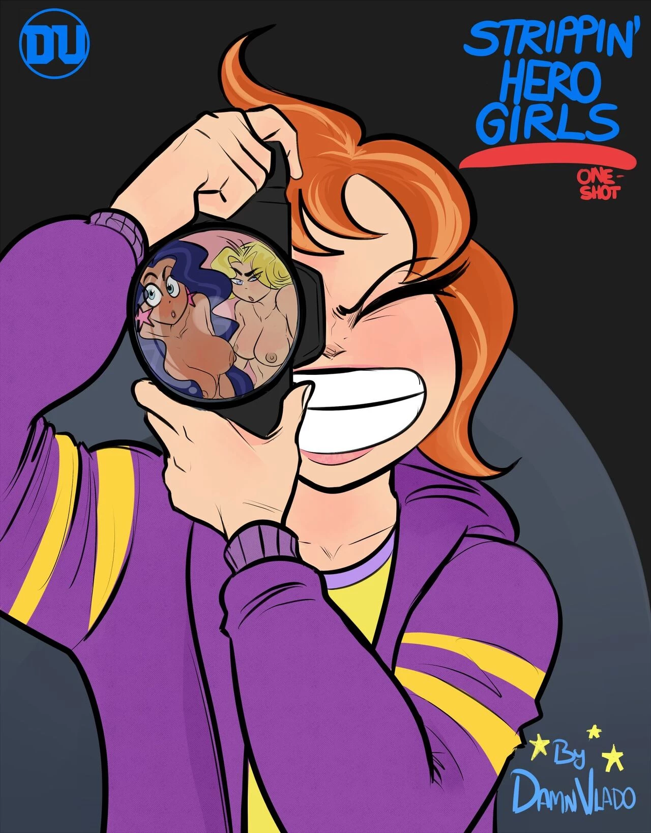 Strippin' Hero Girls porn comic picture 1