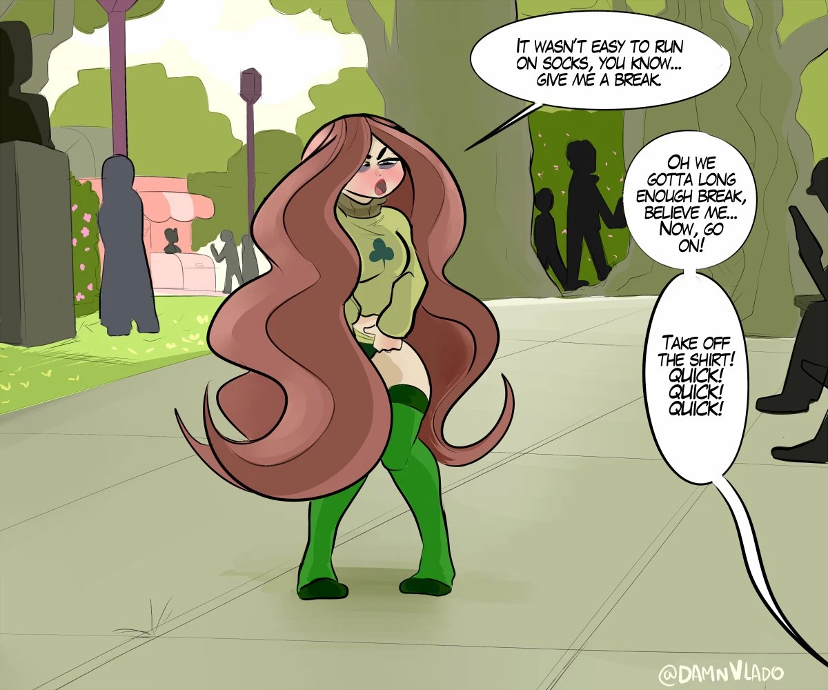Strippin' Hero Girls porn comic picture 103