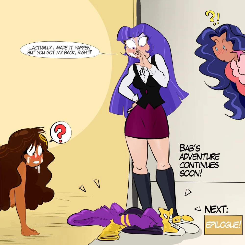 Strippin' Hero Girls porn comic picture 141