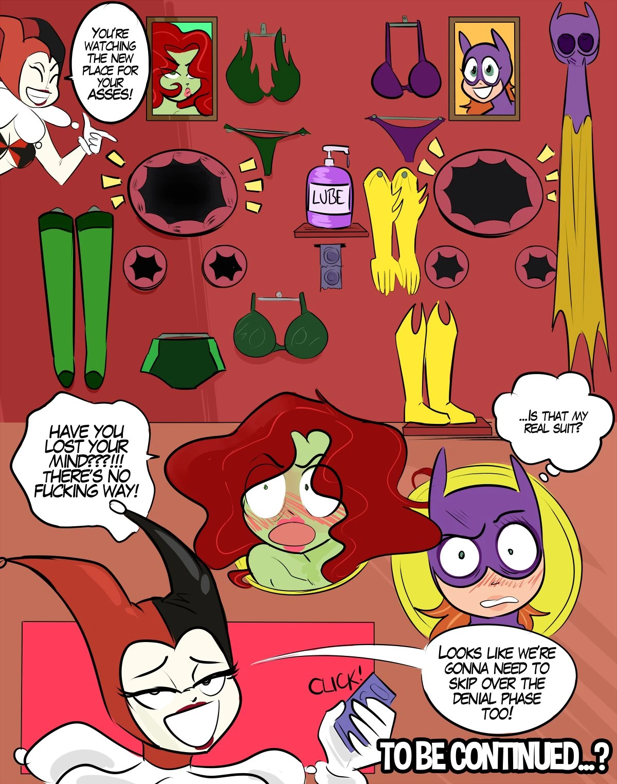 Strippin' Hero Girls porn comic picture 145