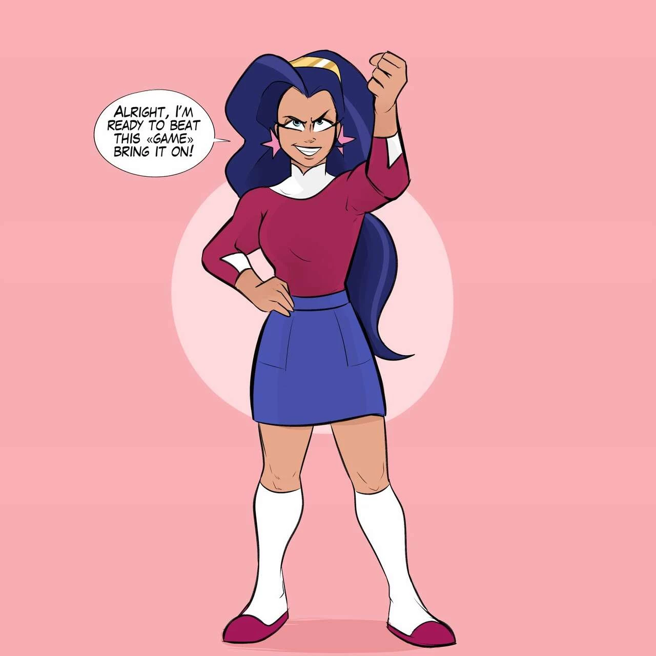 Strippin' Hero Girls porn comic picture 17