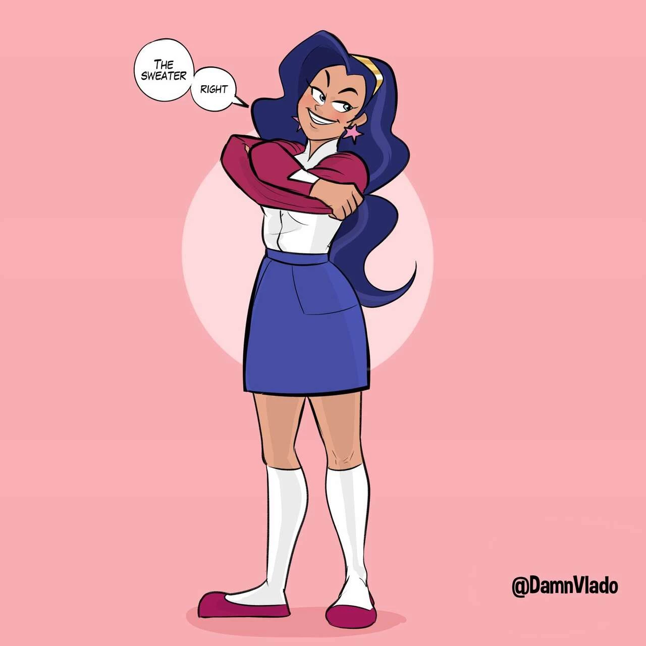 Strippin' Hero Girls porn comic picture 19