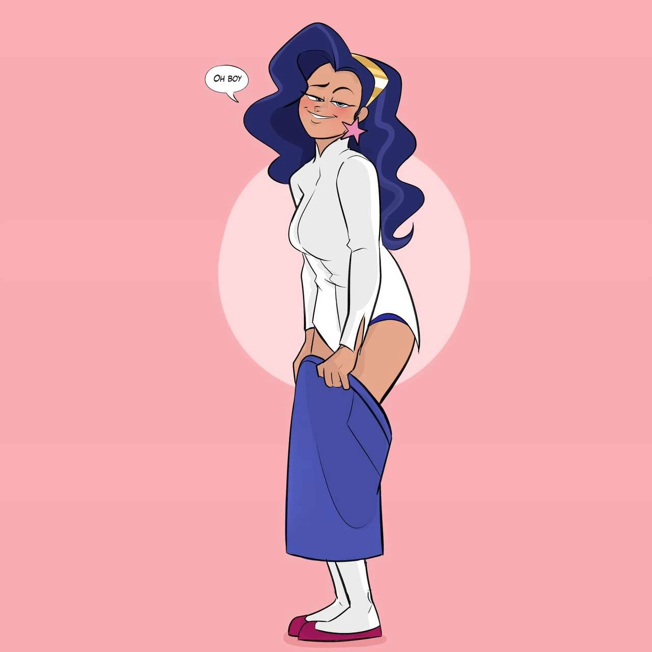 Strippin' Hero Girls porn comic picture 21