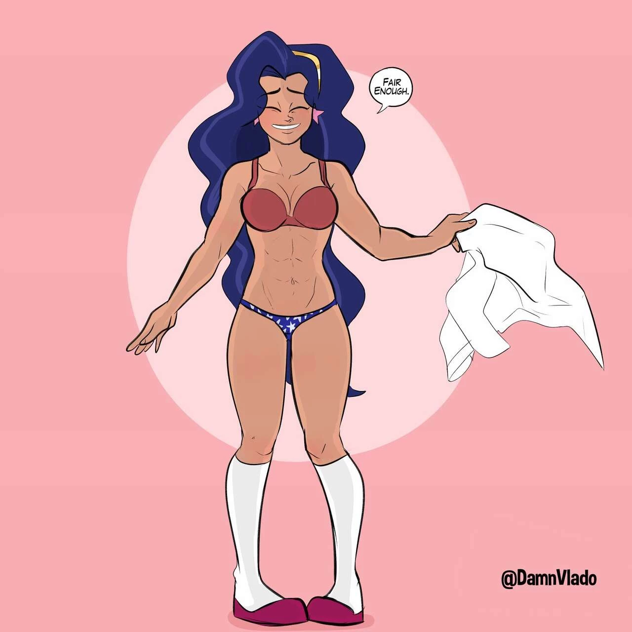 Strippin' Hero Girls porn comic picture 24