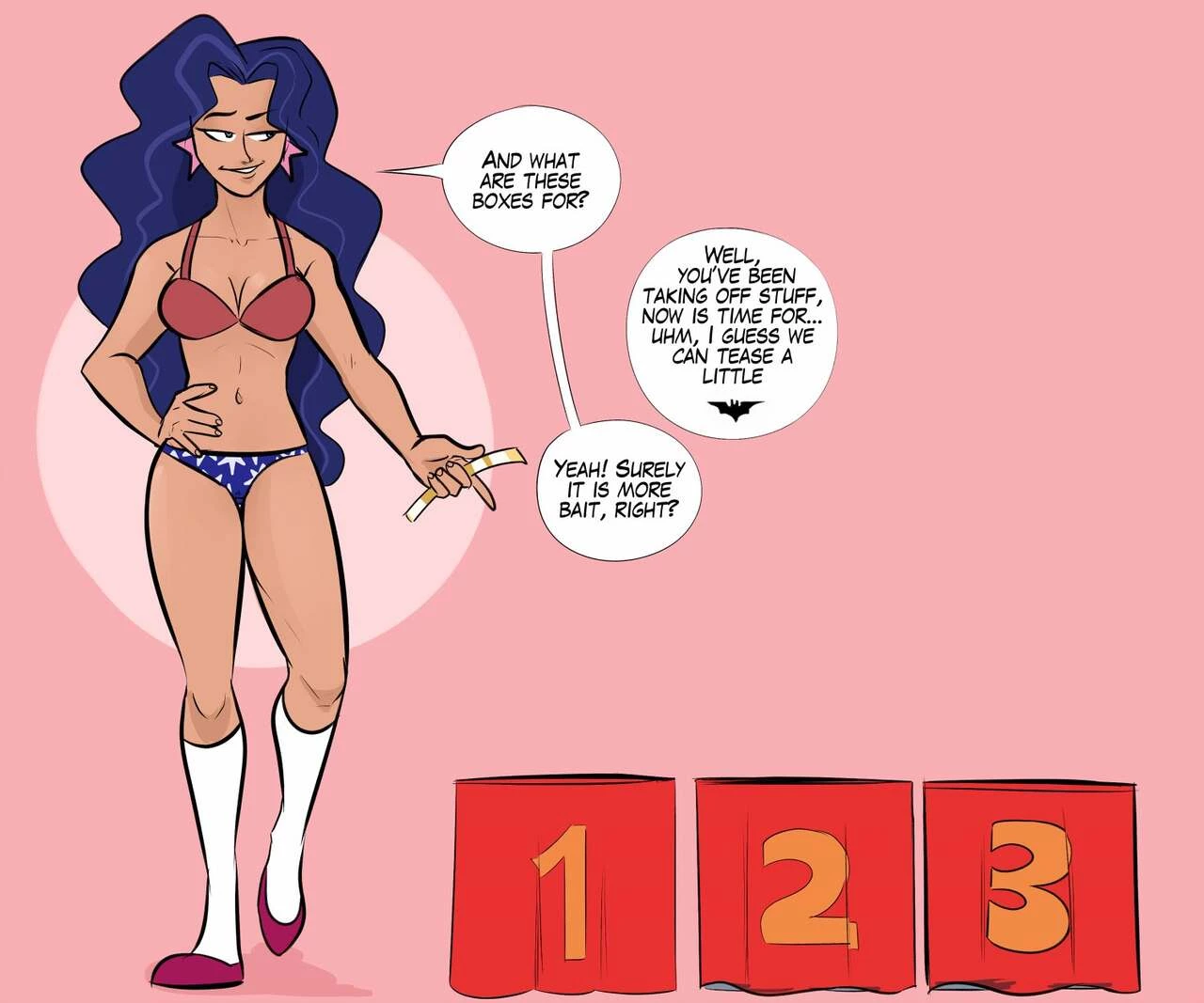Strippin' Hero Girls porn comic picture 26