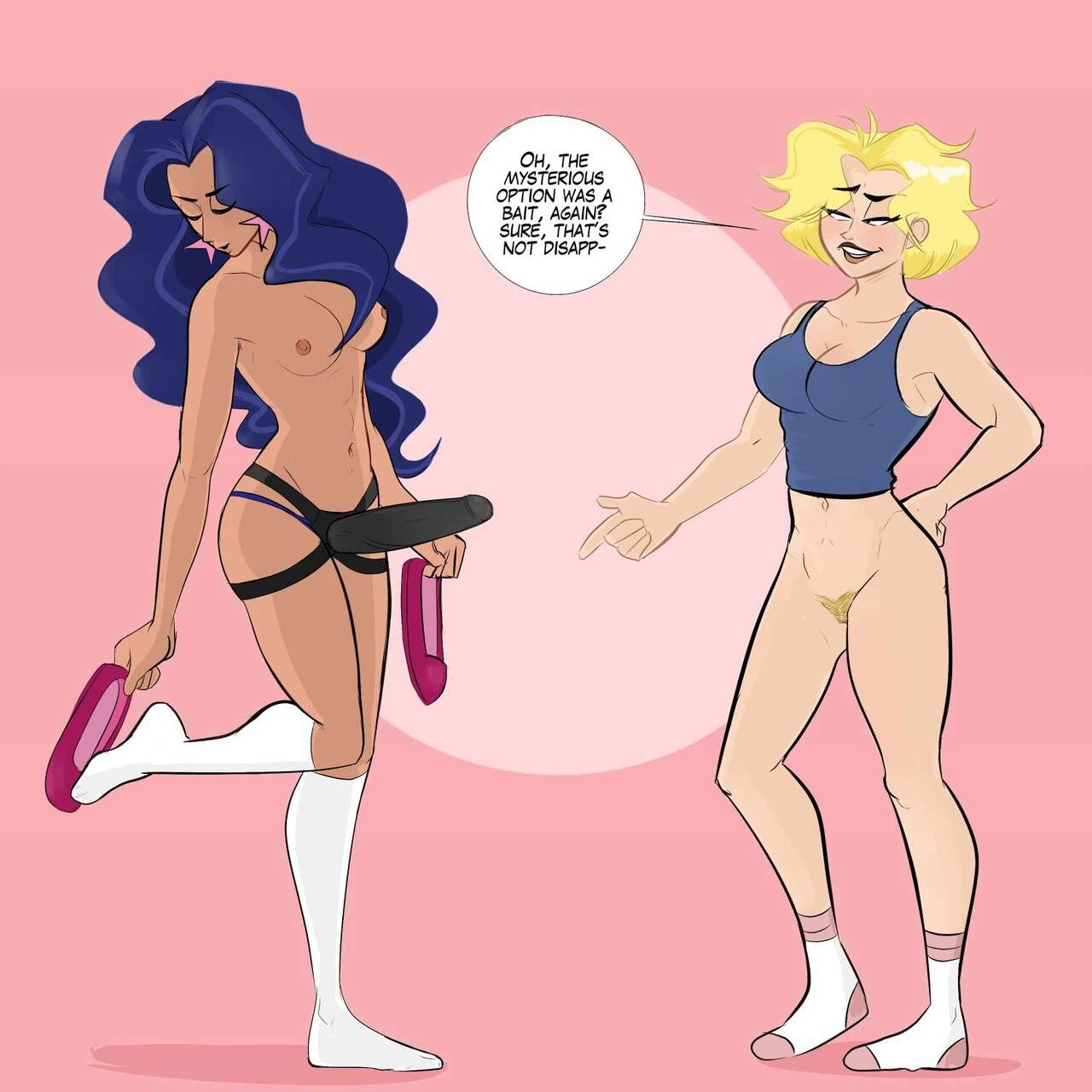 Strippin' Hero Girls porn comic picture 34
