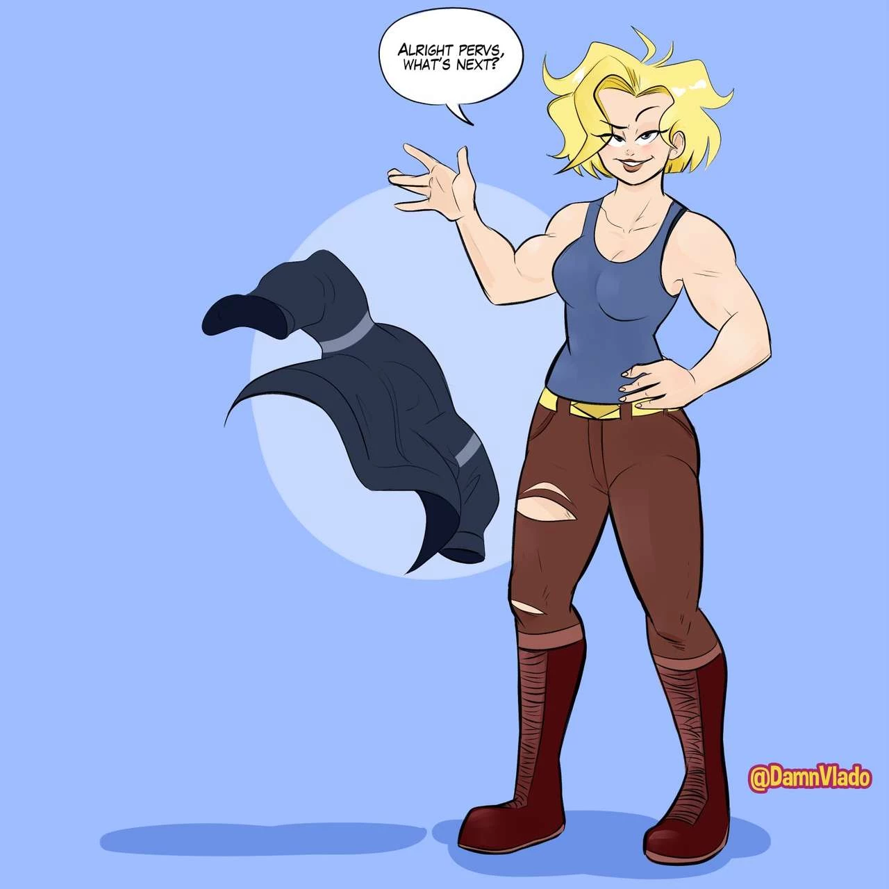 Strippin' Hero Girls porn comic picture 5