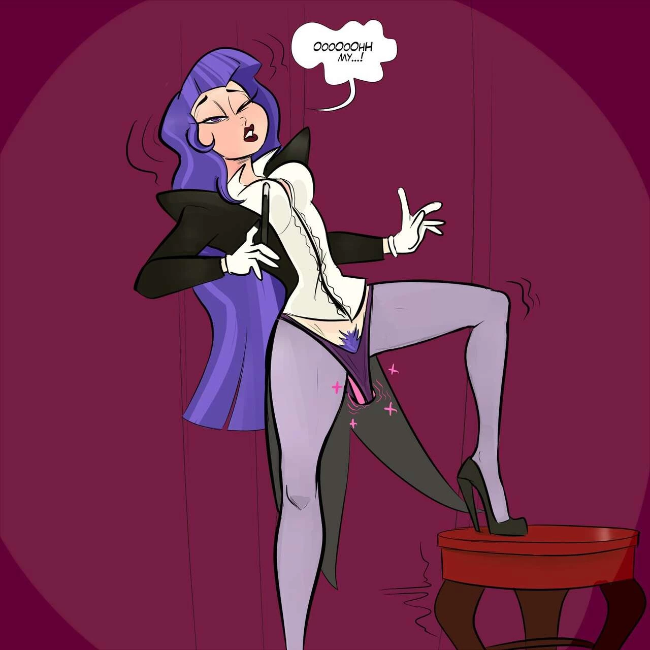 Strippin' Hero Girls porn comic picture 52