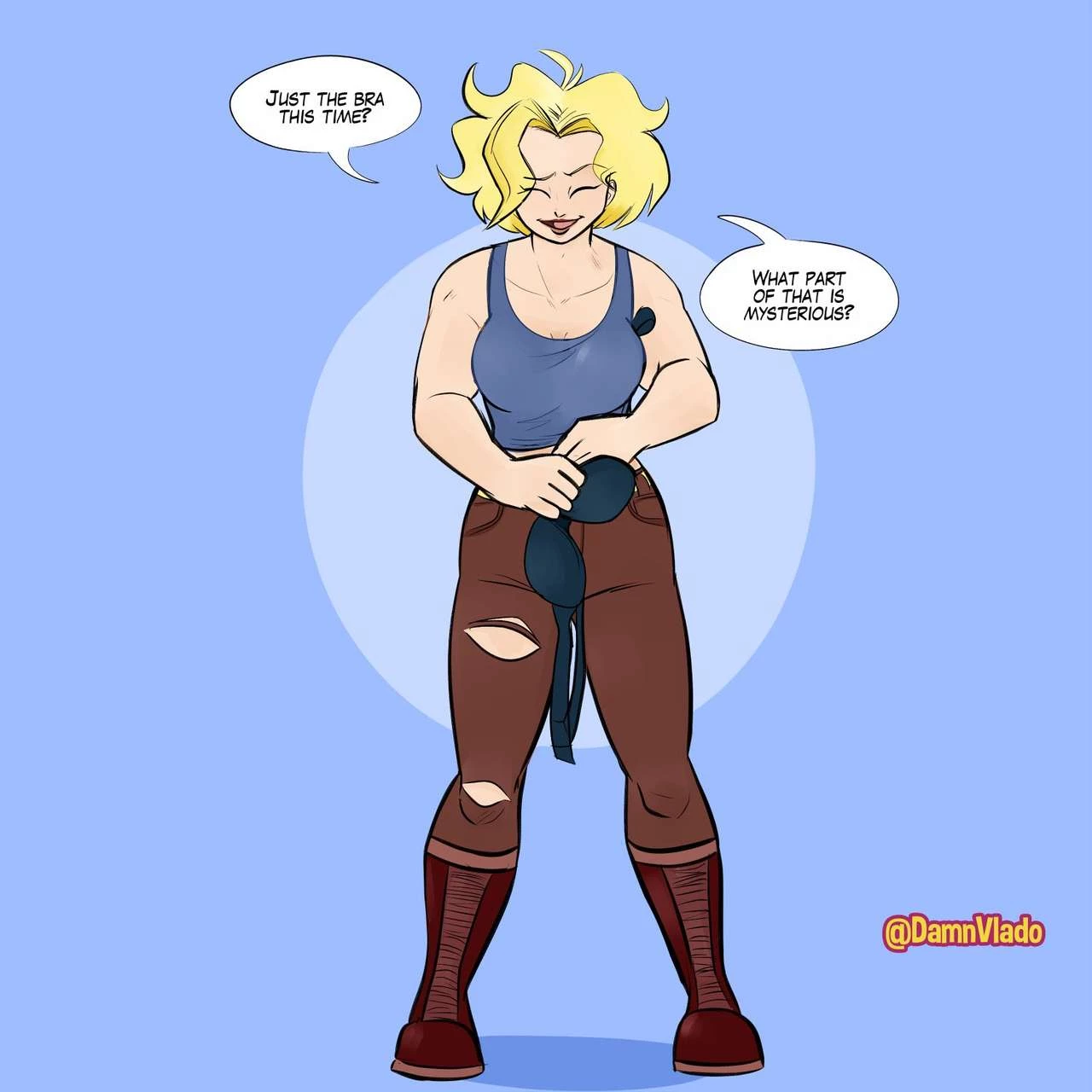 Strippin' Hero Girls porn comic picture 6