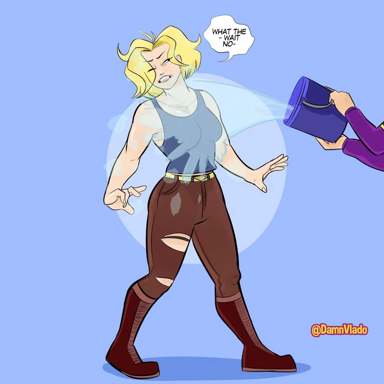 Strippin' Hero Girls porn comic picture 7
