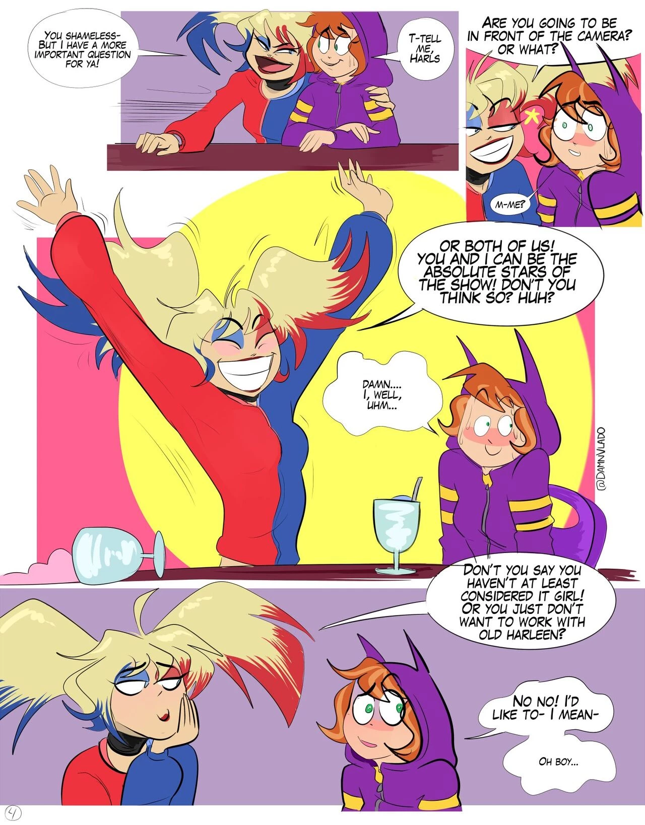 Strippin' Hero Girls porn comic picture 70