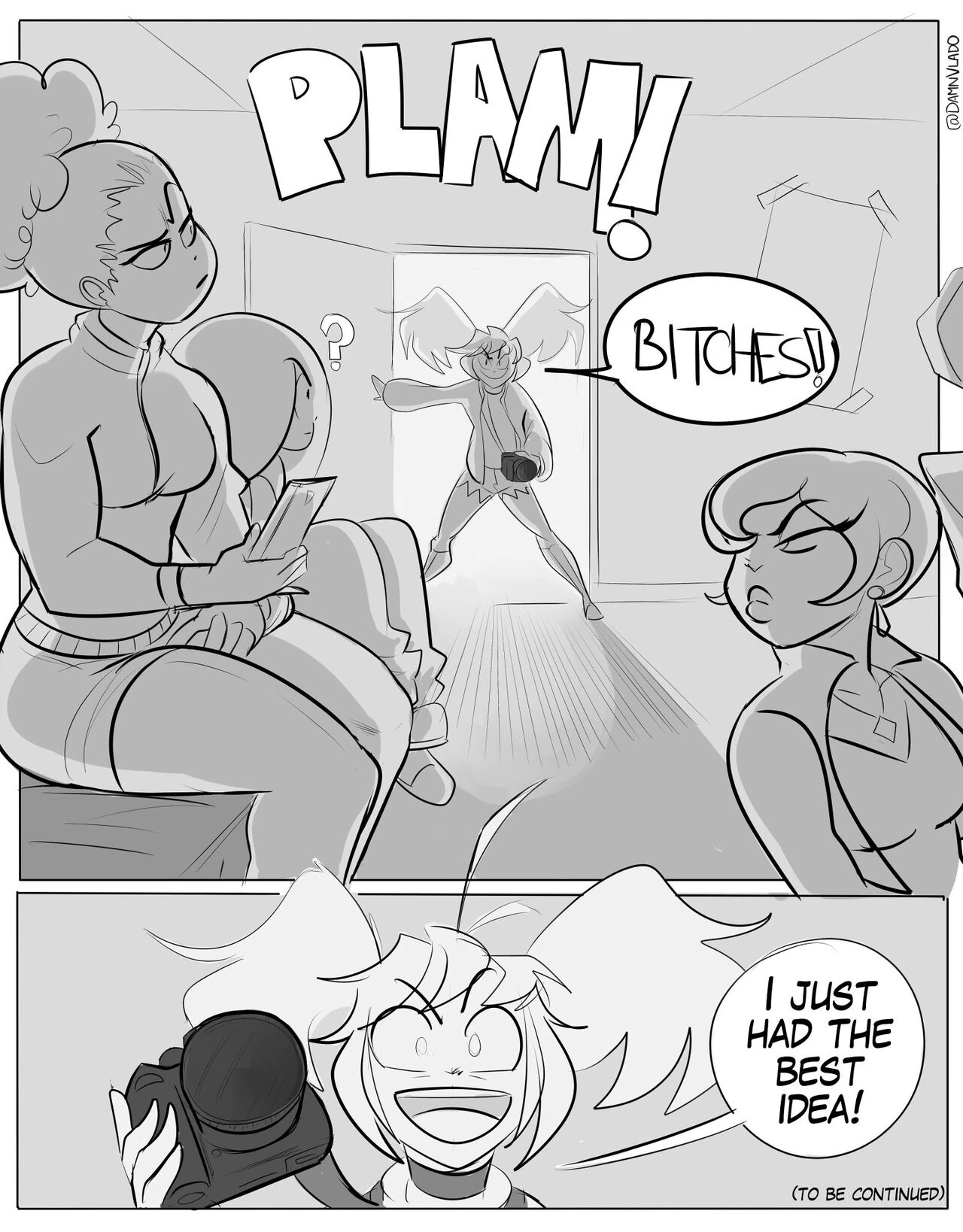 Strippin' Hero Girls porn comic picture 74