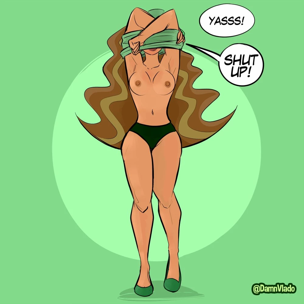 Strippin' Hero Girls porn comic picture 83